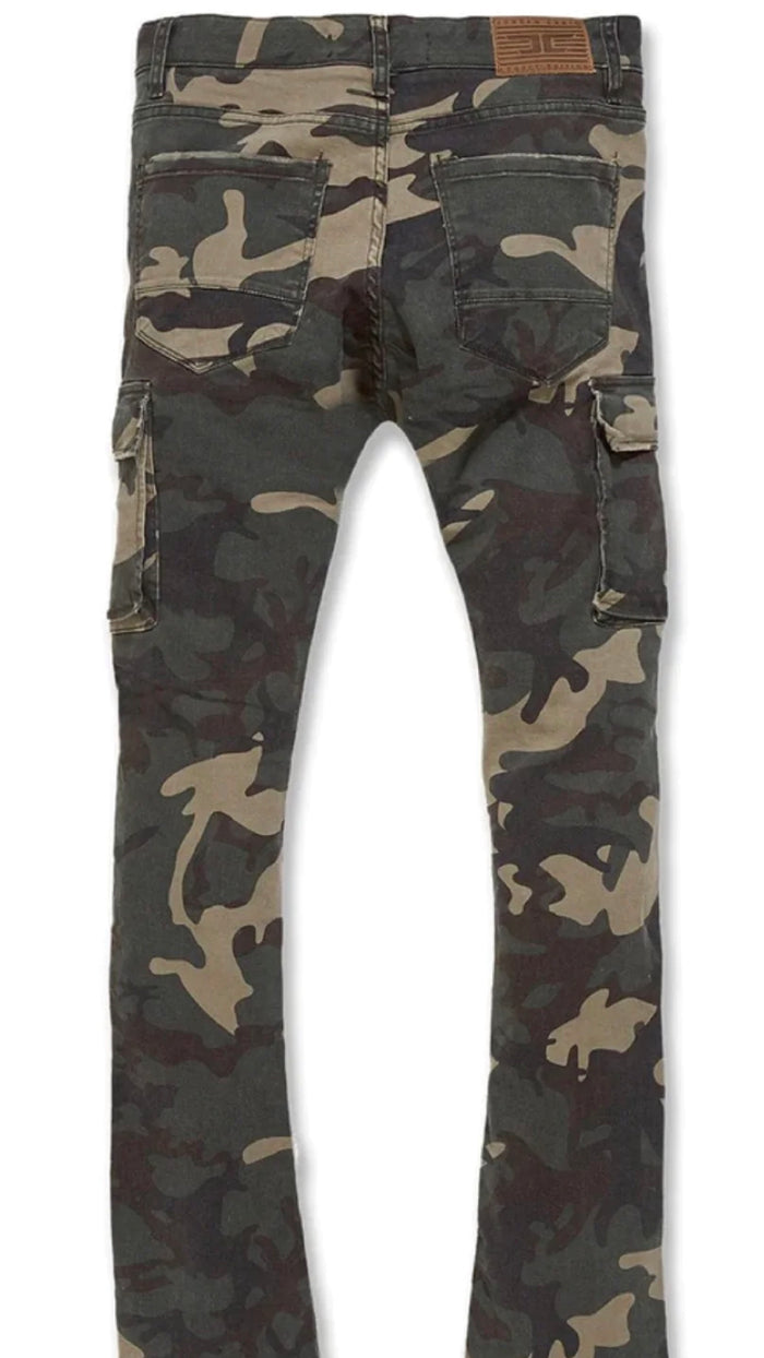 JORDAN CRAIG JEANS - MARTIN STACKED CARGO - WOODLAND - JTF207