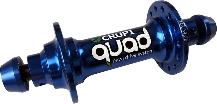 Crupi Quad front hub 28h