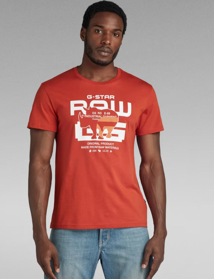 G-NO GRAPHIC T-SHIRT D24695-336-G052