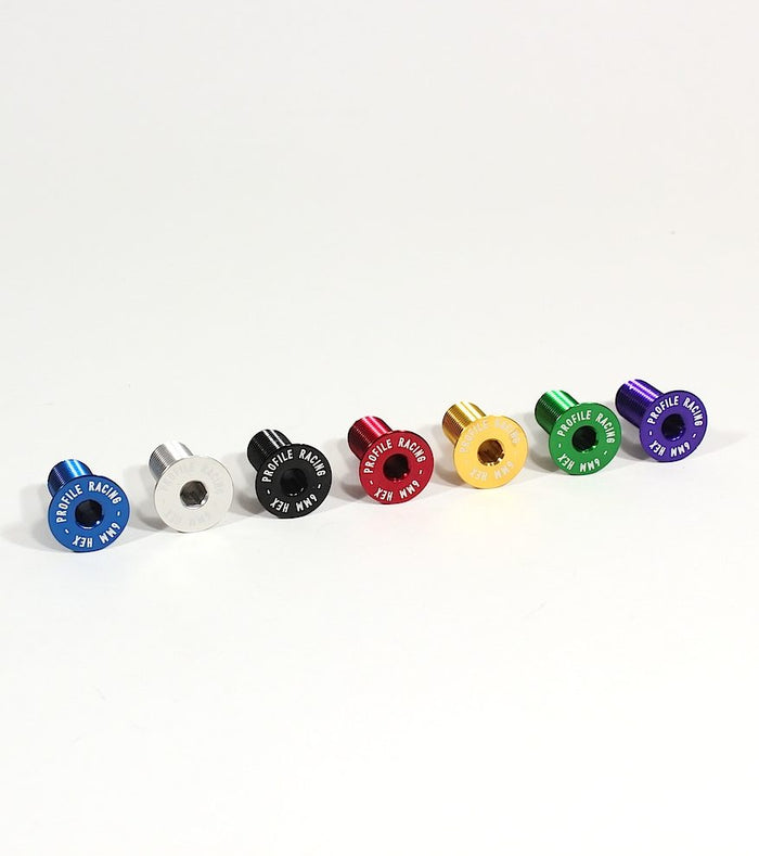 Profile Racing ALUMINUM FLUSH MOUNT CRANK BOLTS