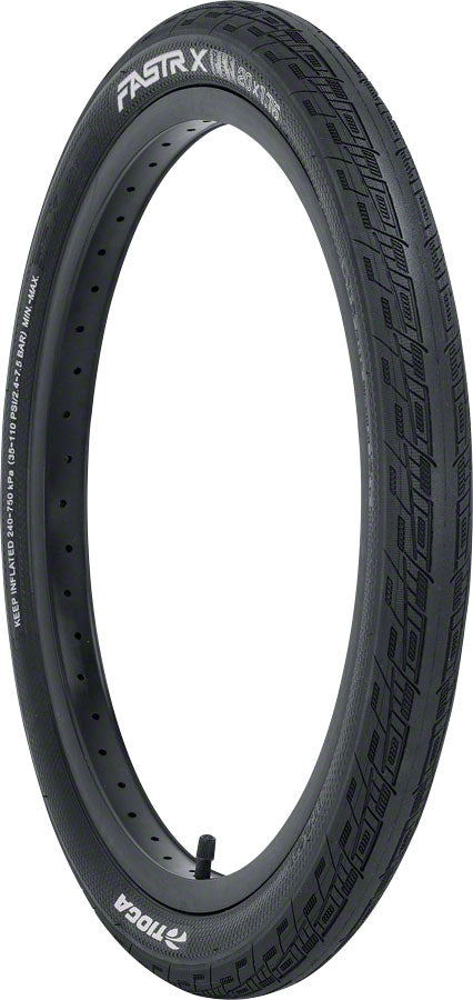Tioga FASTR-X S-Spec Tire - 20 x 1.6, Clincher, Folding, Black, 120tpi