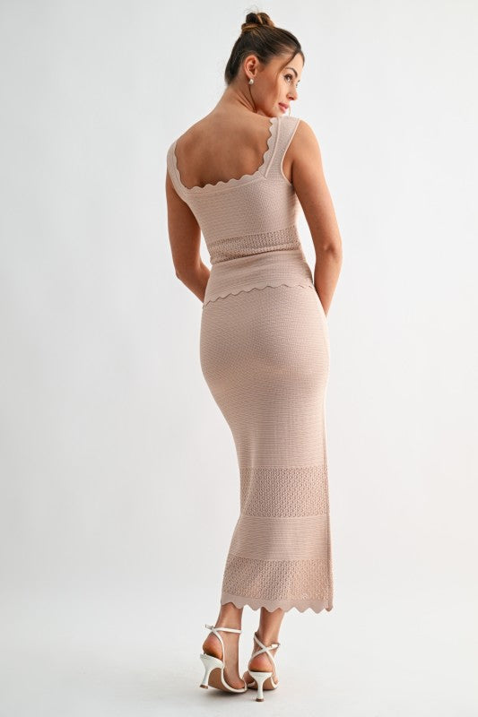Valentina Midi Skirt set - Restock