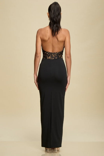 Eliza Halter gown