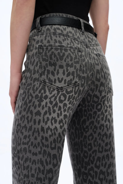 Jade Leopard jeans