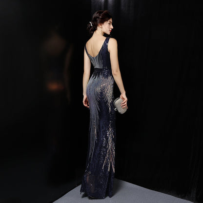 Ava Colorful Sequin Formal Dress