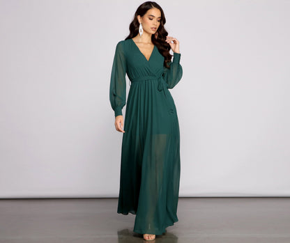 Bryn Chiffon A-Line Formal Dress