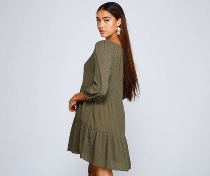 Effortless Vibes Babydoll Dress