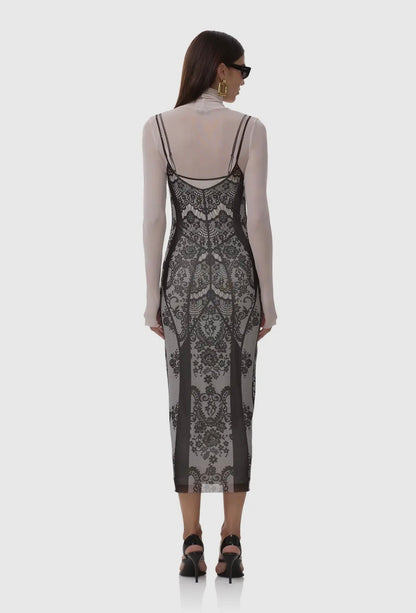 Beatrice Mesh dress