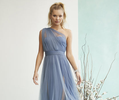 Rebecca Tulle A-Line Formal Dress