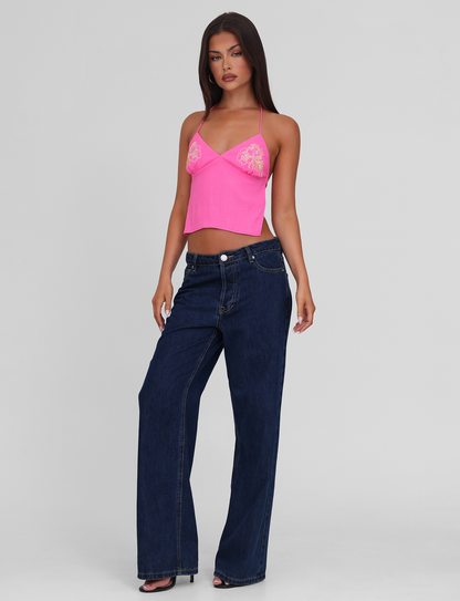 KAELAH TOP - HOT PINK