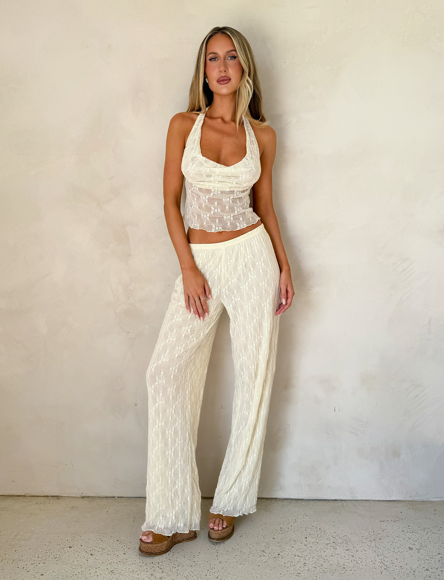 KATERINA TOP - IVORY LACE