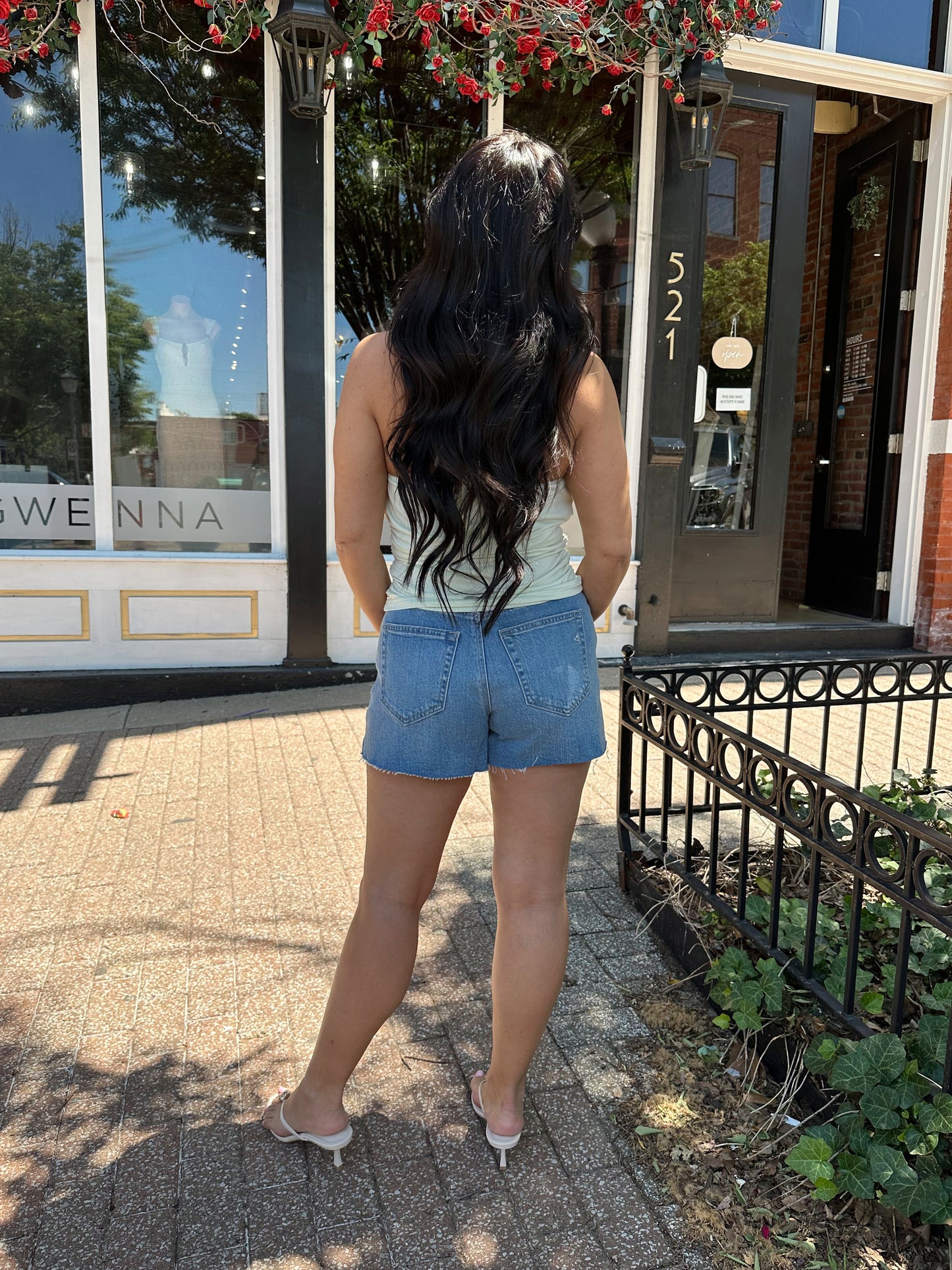 Tilly Mint Green Halter Top