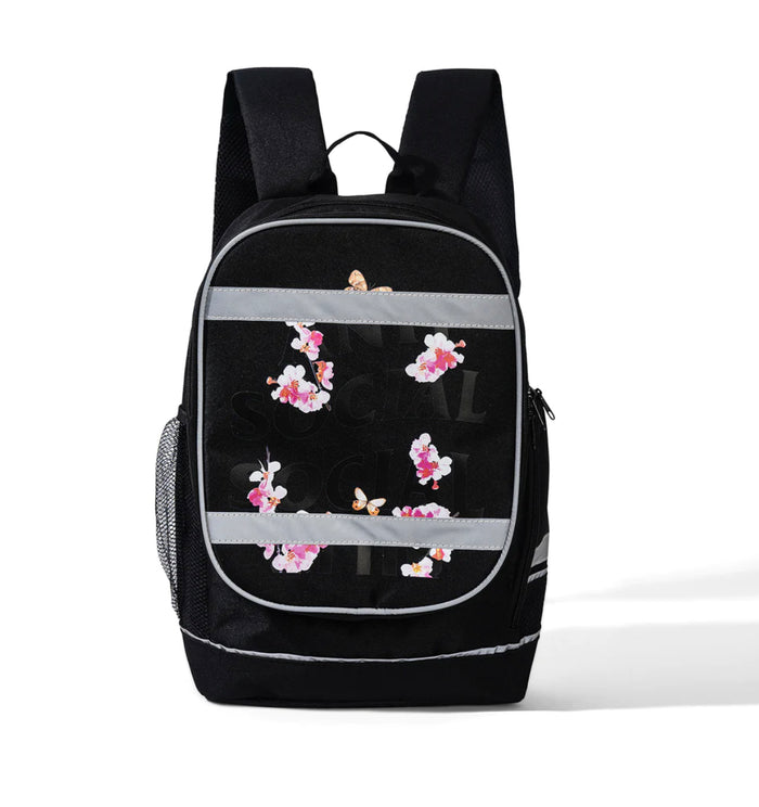Antisocial club Kkoch 3m High Vis Black Backpack