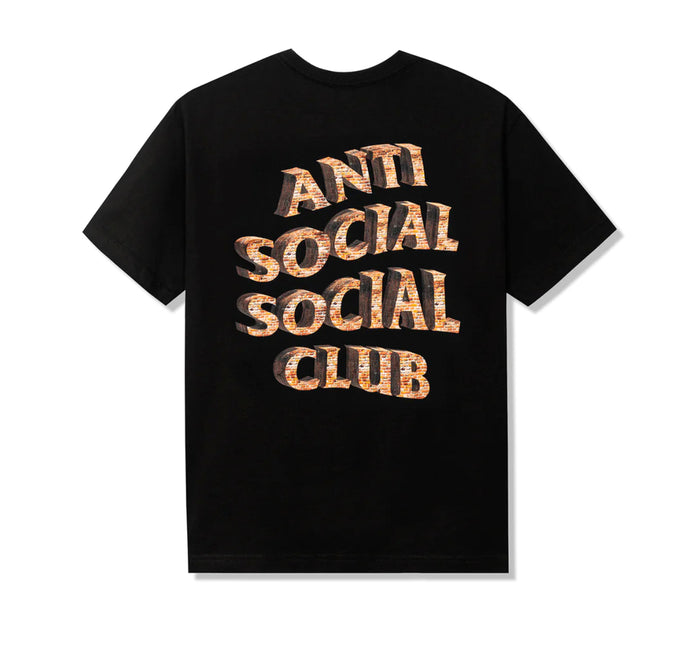 Antisocial club White Picket Fence Black Tee