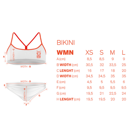 Bikini - S.W.Smiley Airbrushed Infinity