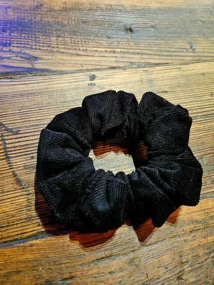 Corduroy Scrunchie Green