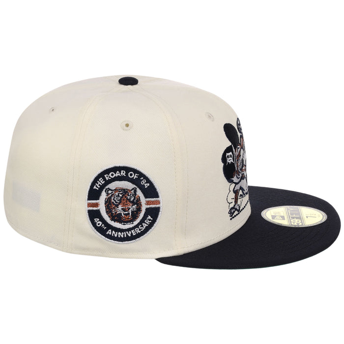 Detroit Tigers Friday Flux New Era 59FIFTY (Chrome/Navy)
