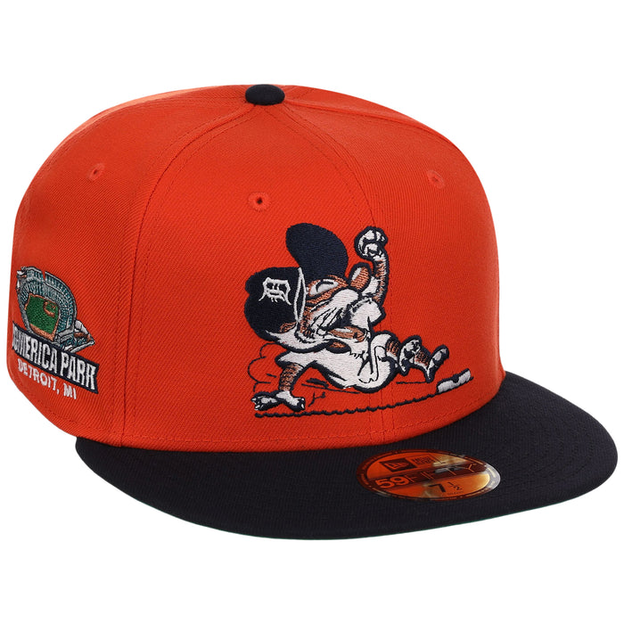 Detroit Tigers Friday Flux New Era 59FIFTY (Orange/Navy)