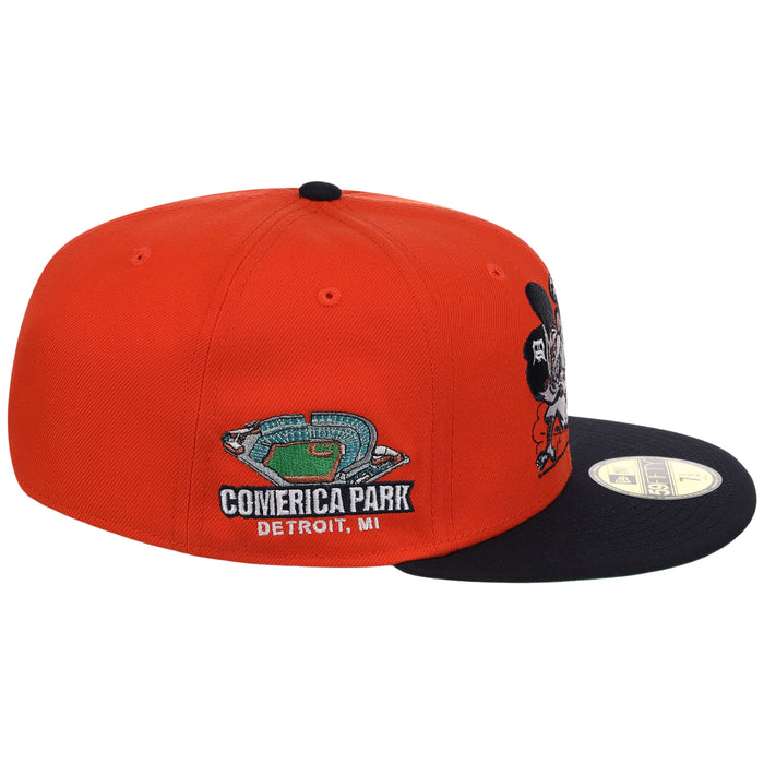 Detroit Tigers Friday Flux New Era 59FIFTY (Orange/Navy)
