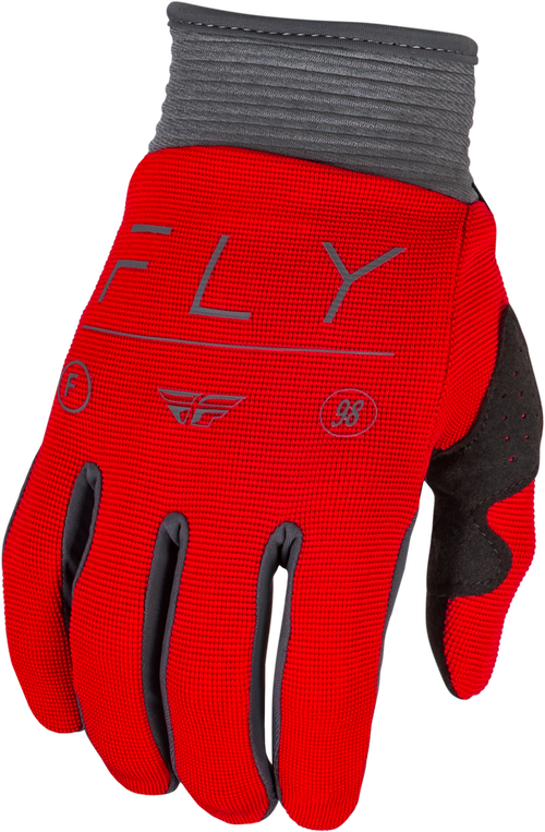 FLY RACING YOUTH F-16 GLOVES RED/CHARCOAL/WHITE