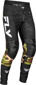 FLY RACING YOUTH RAYCE BLK/CAMO BICYCLE PANTS