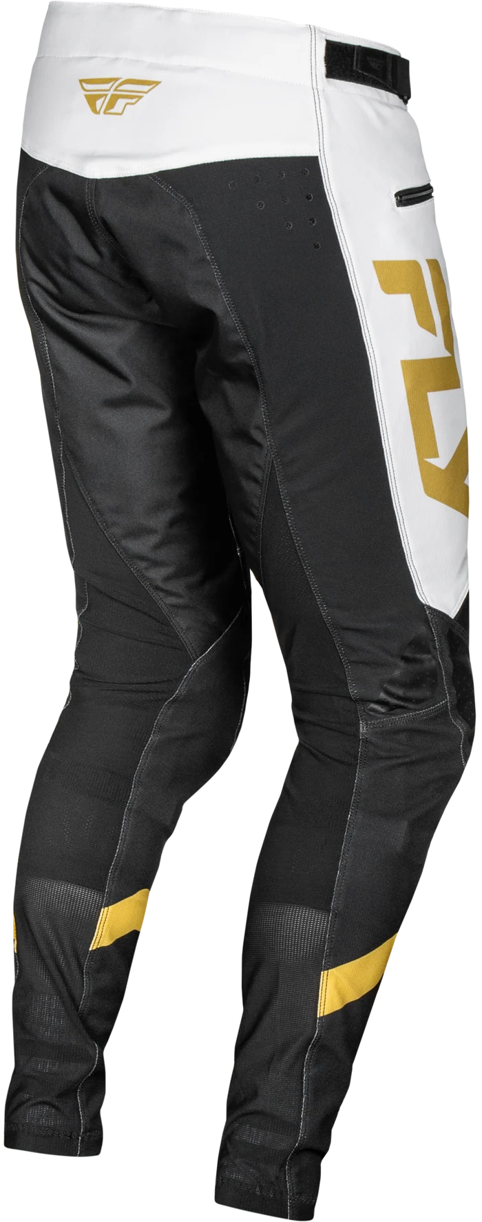 FLY Racing Youth Rayce Pant White/Black/gold  2025