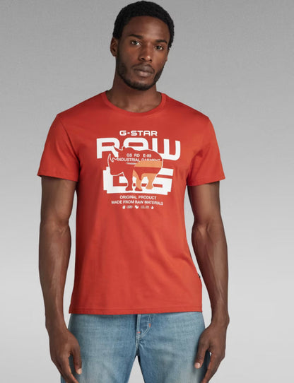 G-NO GRAPHIC T-SHIRT  D24695-336-G052