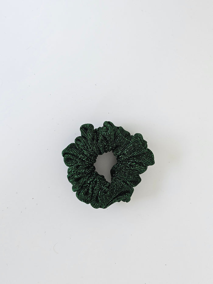 Glitter Scrunchie Red
