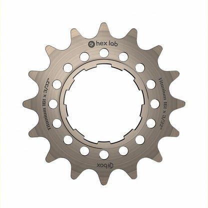 Hex Lab Single Speed Titanium Cogs