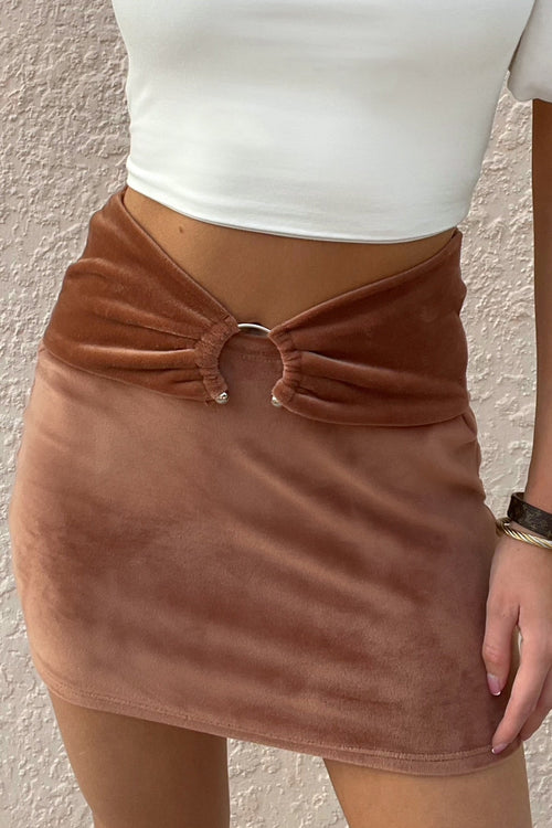 Jasmine Velour skirt