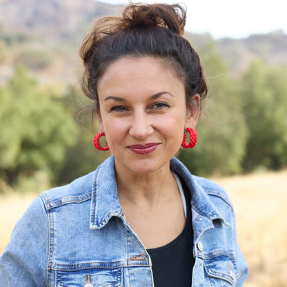 Jennifer Earrings Red