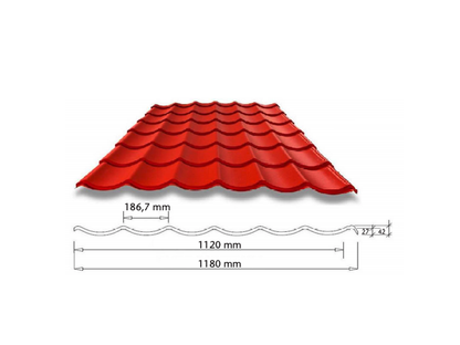 Katuseplekk WECKMAN Viimsi kiviprofiil