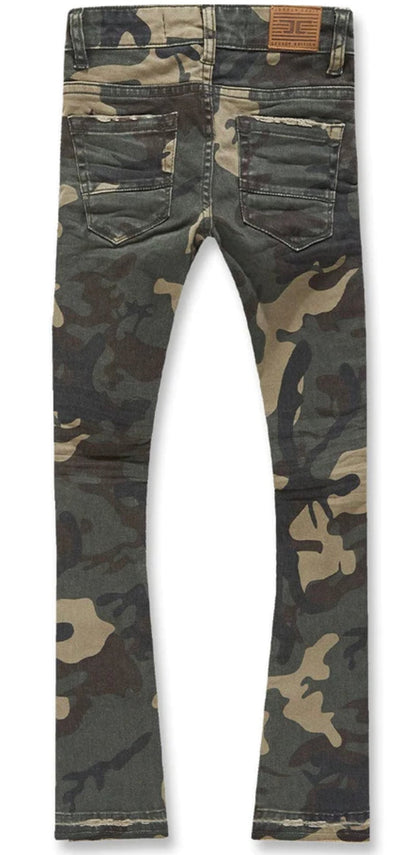 KIDS STACKED AMBUSH DENIM (WOODLAND)-JTF956RB
