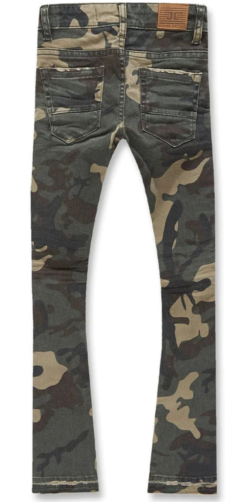 KIDS STACKED AMBUSH DENIM (WOODLAND)-JTF956RB
