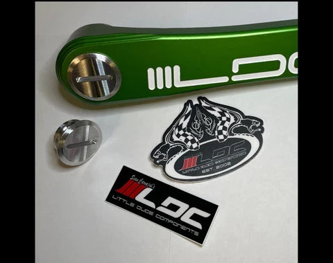 LDC crank bolt caps