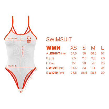 Maillot Femme - S.W.Smiley Airbrushed Infinity