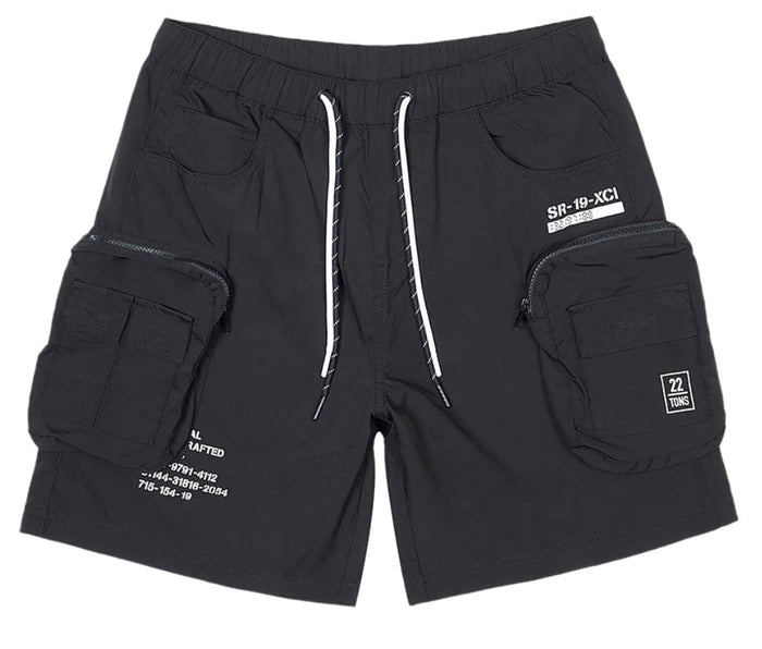 Printed Utility Lounge Nylon Shorts Ws23182