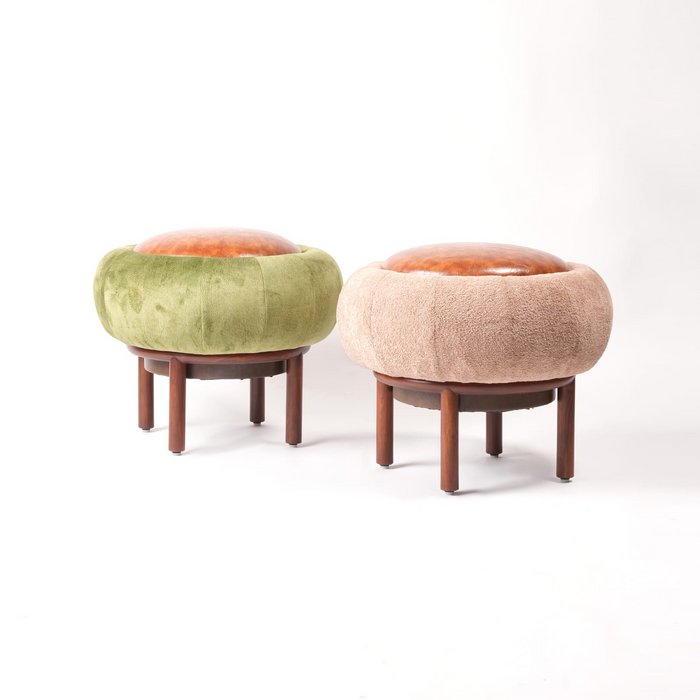 Pumpkin Stool pair view