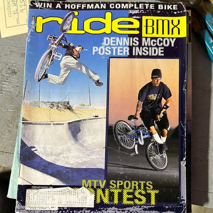 ride bmx  magazine back issues 1999