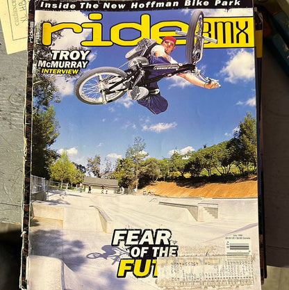 ride bmx  magazine back issues 1999