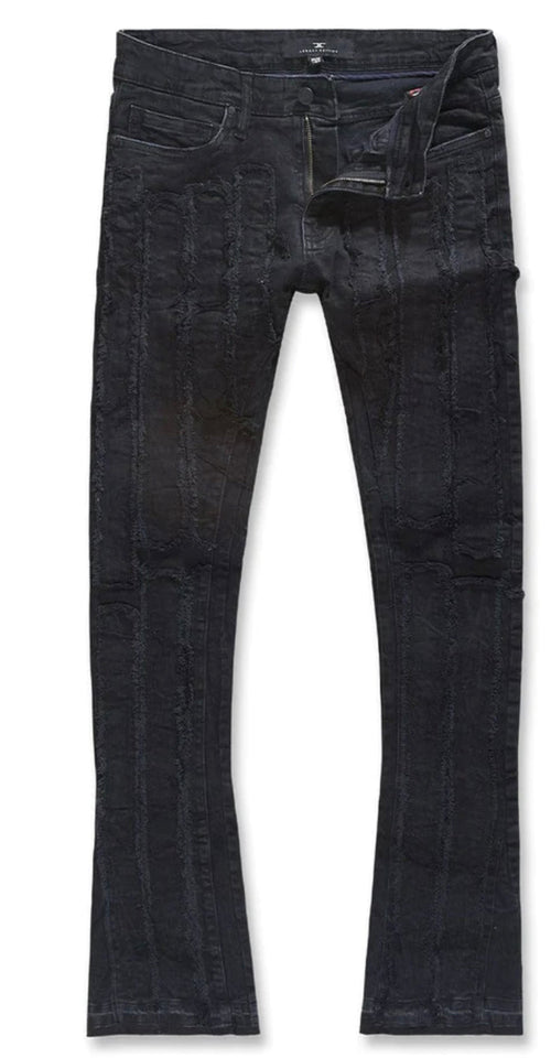 SEAN STACKED - BRAZEN DENIM (JET BLACK) Jrf1107