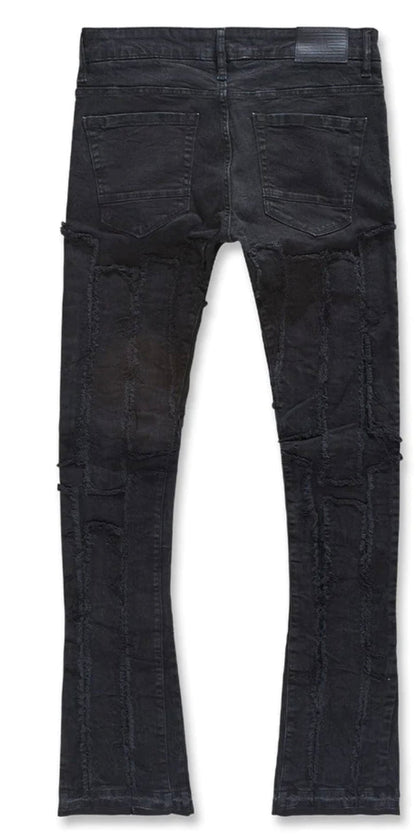 SEAN STACKED - BRAZEN DENIM (JET BLACK) Jrf1107