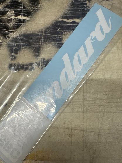 Standard byke Frame script sticker kit