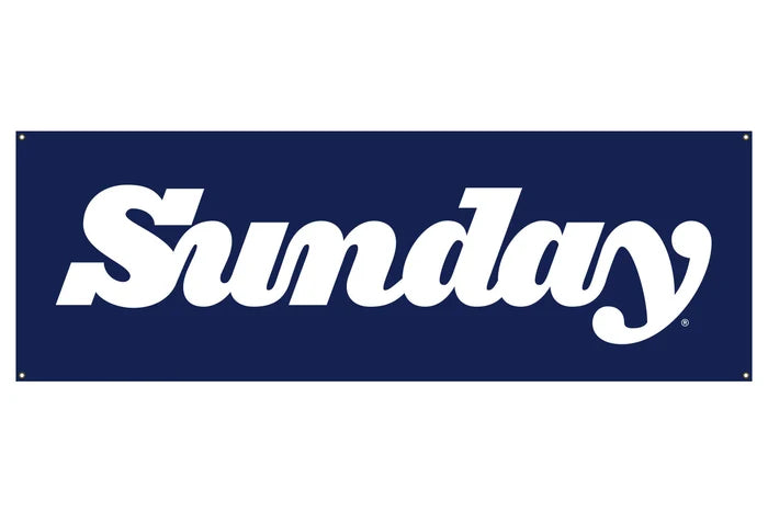 SUNDAY CLASSY BANNER - BLUE