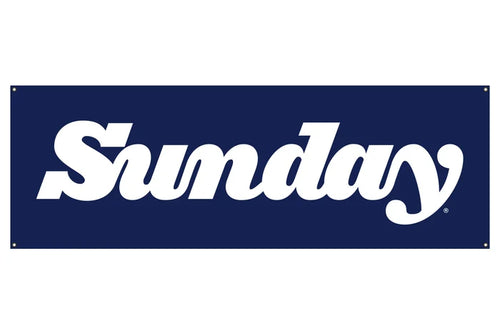 SUNDAY CLASSY BANNER - BLUE