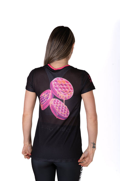 T-Shirt Femme - S.W.Smiley Concrete Canvas Toaster