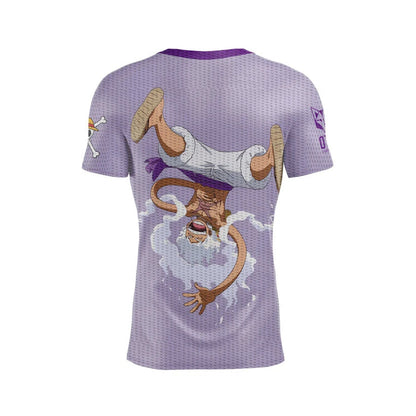 T-Shirt Homme manches courtes - One piece egghead luffy gear5 purple
