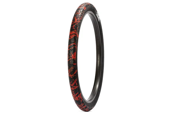 29X2.5 / Black/red splatter