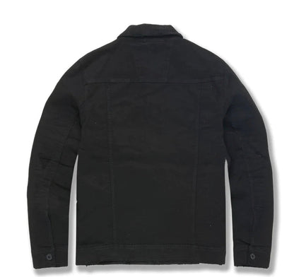 TRIBECA TWILL TRUCKER JACKET (BLACK) JJ955R