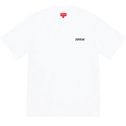Washed Script S/S Top